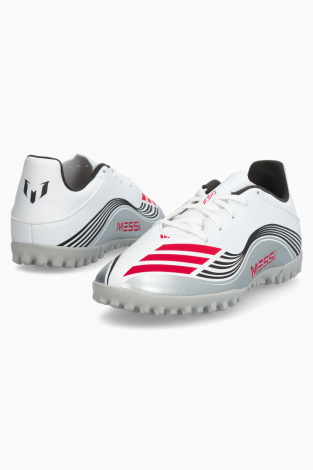 Сороконіжки adidas F50 Club Messi TF - срібло