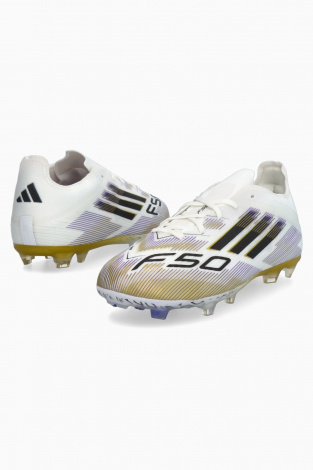 Детские бутсы adidas F50 Elite FG Junior - белый