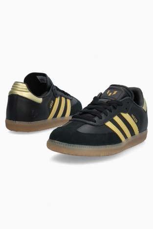 Дитячі кросівки adidas Samba Messi Junior - чорний