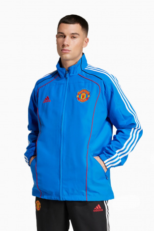 Кофта adidas Manchester United 24/25 Urban Purist Track - синій