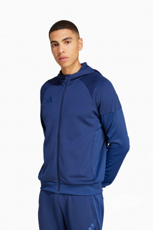Кофта adidas Tiro 25 Travel FZ - темно-синий