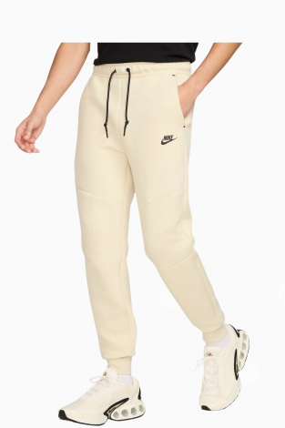 Штани Nike Sportswear Tech Fleece - бежевий