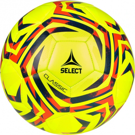 Футбольный мяч Select CLASSIC V25 желто-оранжево-темно-синий