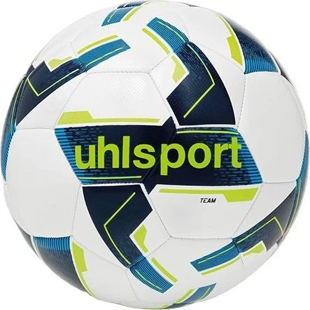 Футбольный мяч Uhlsport TEAM бело-темно-сине-желтый