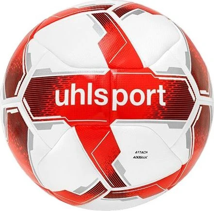 Мяч футбольный Uhlsport ATTACK ADDGLUE бело-красный 1001751 03