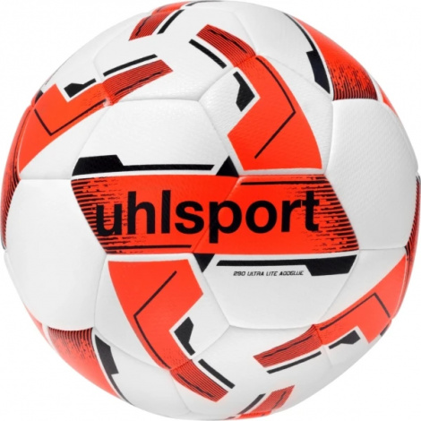 Футбольный мяч Uhlsport 290 ULTRA LITE ADDGLUE бело-оранжево-черный