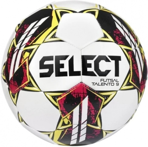 Футзальный мяч Select TALENTO 9 V22 бело-желто-розовый