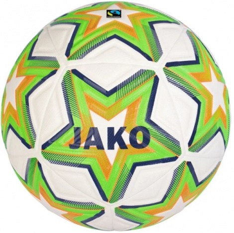 Футбольний м'яч тренувальний Jako WORLD біло-зелений