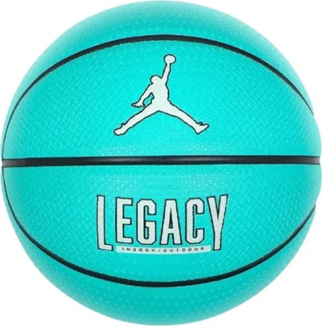 Баскетбольный мяч Nike JORDAN LEGACY 2.0 8P DEFLATED голубой