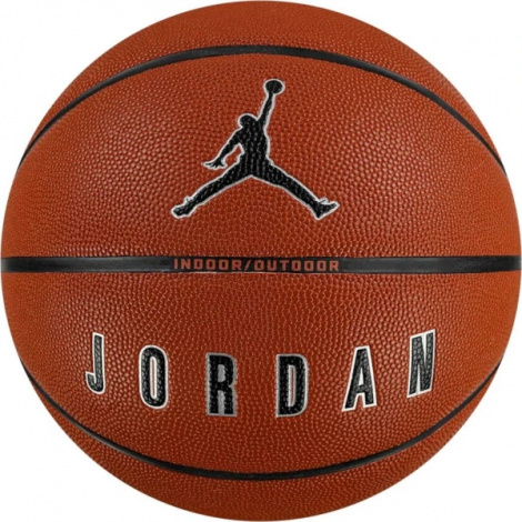 Баскетбольный мяч Nike JORDAN ULTIMATE 2.0 8P DEFLATED коричнево-черный