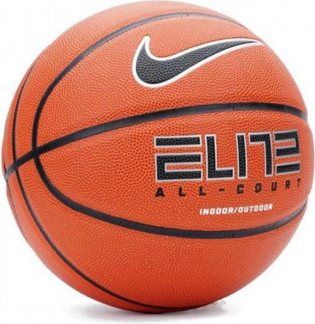 Баскетбольный мяч Nike ELITE ALL COURT 8P 2.0 DEFLATED оранжевый N.100.4088.855.07