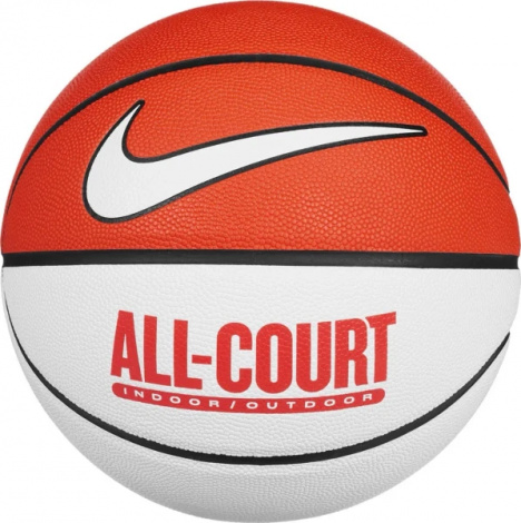 Баскетбольный мяч Nike EVERYDAY ALL COURT 8P DEFLATED SUMMIT бело-оранжевый