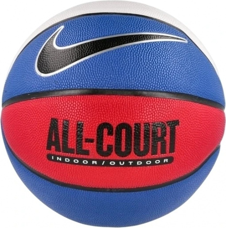 Баскетбольный мяч Nike EVERYDAY ALL COURT 8P DEFLATED сине-бело-красный