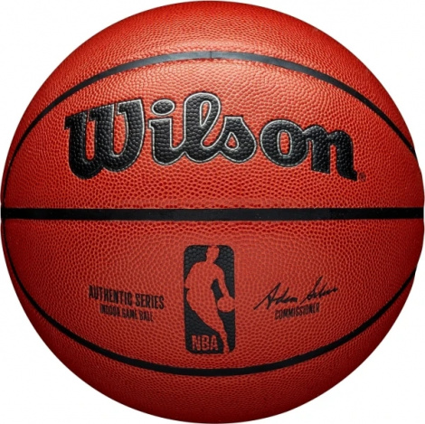Баскетбольний м'яч Wilson NBA AUTHENTIC INDOOR червоний