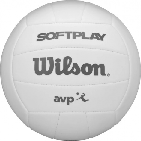 М'яч для пляжного волейболу Wilson AVP SOFT PLAY VB білий
