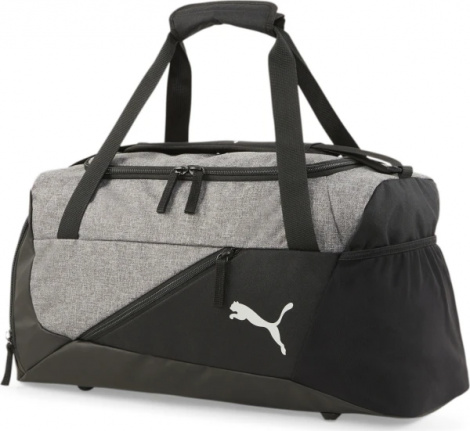 Сумка спортивна Puma TEAMFINAL TEAMBAG 26L сіро-чорна 078942-01