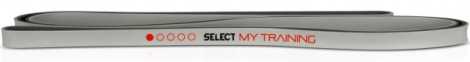 Тренувальний ремінь Select TRAININGBAND 1 "MY TRAINING" сірий 745500-990