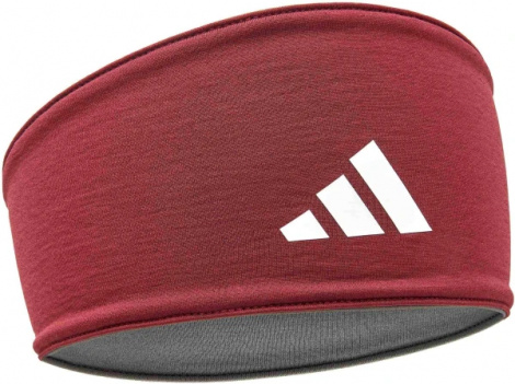 Повязка на голову Adidas REVERSIBLE HEADBAND красно-серая ADAC-16300RD