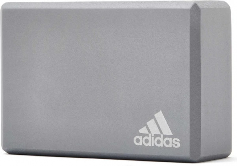 Блок для йоги Adidas YOGA BLOCK сірий ADYG-20100FOAM