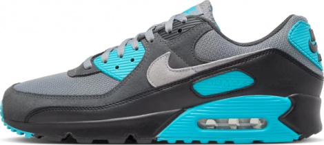 Кросівки Nike AIR MAX 90 темно-сіро-блакитні DM0029-013