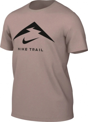 Футболка для бігу Nike DRI-FIT TRAIL RUNNING коричнева FQ3914-289