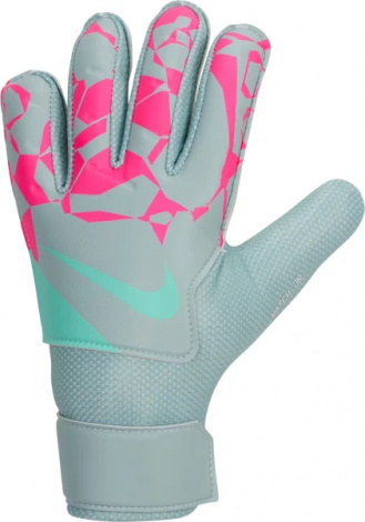 Вратарские перчатки подростковые Nike GK MATCH JR - HO24 темно-мятно-розовые HQ0258-395