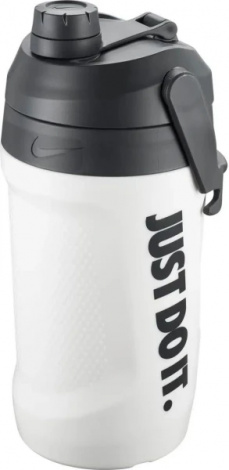 Бутылка для воды Nike FUEL JUG 40 OZ 1182 ml бело-антрацитовая N.100.3110.153.40