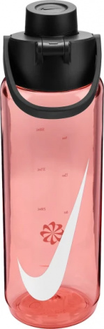 Бутылка для воды Nike TR RENEW RECHARGE CHUG BOTTLE 24 OZ 709 мл коралловая N.100.7636.819.24