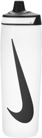 Бутылка для воды Nike REFUEL BOTTLE 24 OZ 709 мл белая N.100.7666.125.24