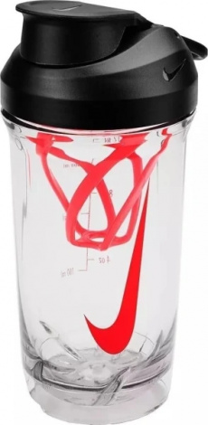 Бутылка для воды Nike TR RECHARGE SHAKER BOTTLE 16 OZ 473 мл красная N.101.2242.912.16