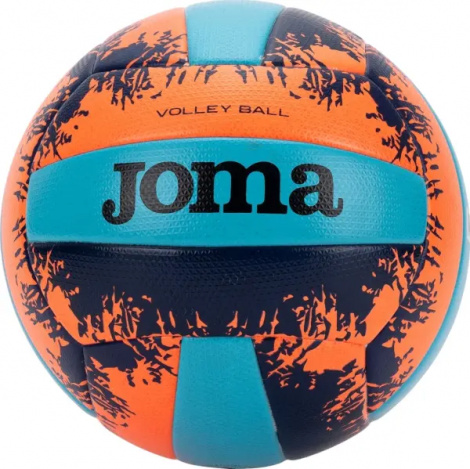 Волейбольный мяч Joma J-PRO оранжево-темно-сине-голубой