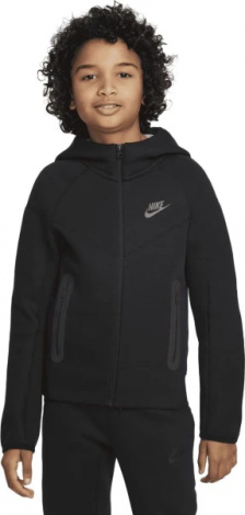 Толстовка підліткова Nike TECH FLC чорна FD3285-010