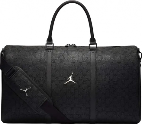 Сумка Nike JORDAN MONOGRAM DUFFLE BAG 40L чорна LM0987-023