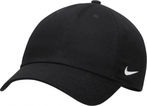 Кепка Nike U NK CLUB CAP U CB NBY черная FQ1361-010