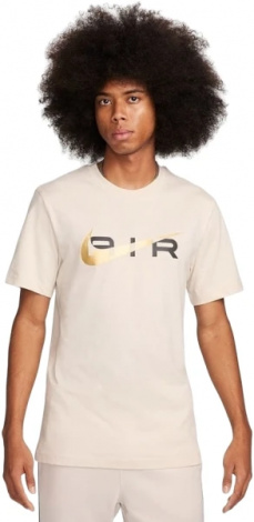 Футболка Nike M SW AIR GRAPHIC TEE бежевая FN7704-104