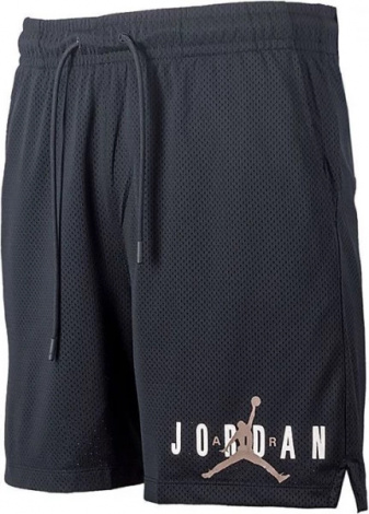 Шорты Nike JORDAN M J ESS MESH GFX SHORT черные DV7652-010