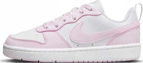 Кросівки дитячі Nike COURT BOROUGH LOW RECRAFT (GS) біло-рожеві DV5456-105