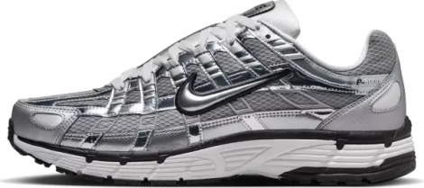 Кросівки Nike P-6000 срібно-чорні CN0149-001