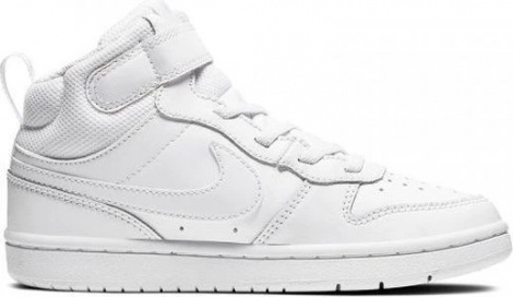 Кросівки дитячі Nike COURT BOROUGH MID 2 PS білі CD7783-100