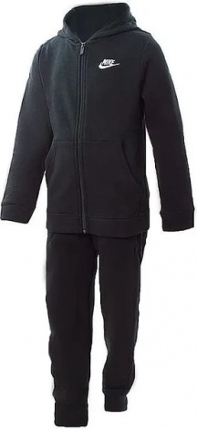 Спортивний костюм підлітковий Nike B NSW CORE BF TRK SUIT чорний BV3634-010
