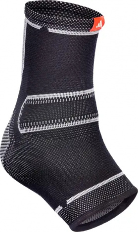 Фіксатор щиколотки Adidas ANKLE SUPPORT чорно-сірий XL ADSU-12514BK-NL