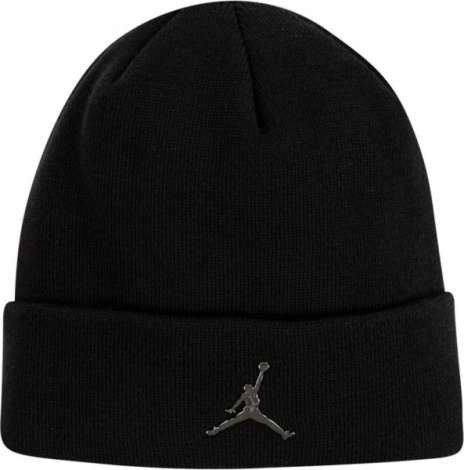 Шапка подростковая Nike JORDAN CUFFED BEANIE черная 9A0063-023