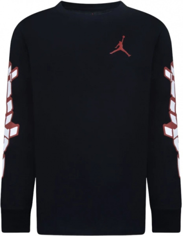 Лонгслів підлітковий Nike CHICAGO MOTION L/S TEE чорний 95C902-023