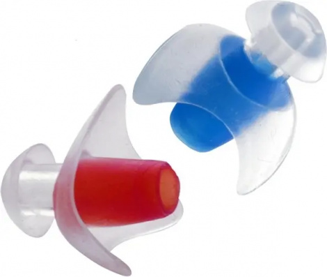 Беруші Arena ERGO EARPLUG прозоро-синьо-червоні 95223-010