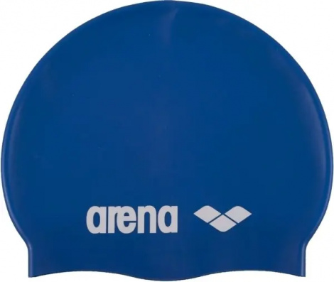 Шапочка для плавання дитяча Arena CLASSIC SILICONE JR синя 91670-077