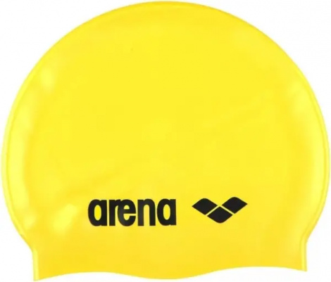 Шапочка для плавания Arena CLASSIC SILICONE желтая 91662-035