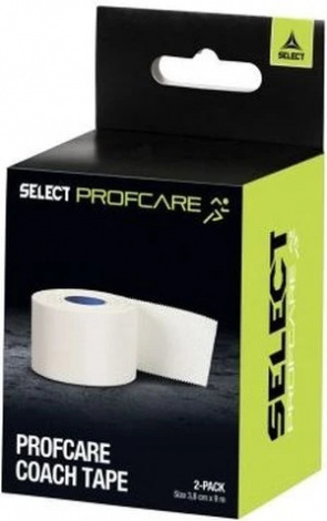 Тейп Select Coach Sportstape 2шт білий 3,8см*9м 700822-001