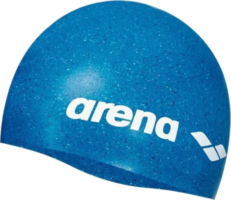 Шапочка для плавания детская Arena SILICONE JR CAP голубая 006360-904