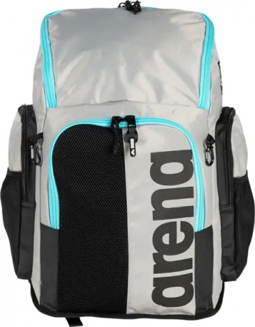 Рюкзак Arena SPIKY III BACKPACK 45L сіро-чорно-блакитний 005569-104