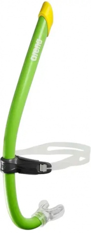 Дыхательная трубка для плавания Arena SWIM SNORKEL PRO III зеленая 004826-605